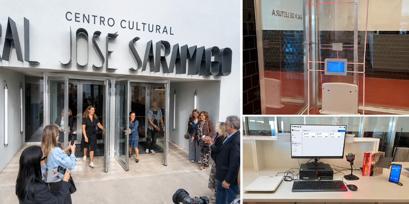 Mind fornece sistema RFID para a nova Biblioteca Municipal de Amora